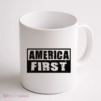 America First Coffee Mug back