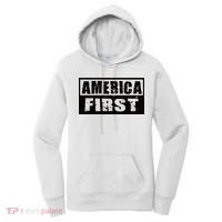 America First Women's Hoodie thumb 0
