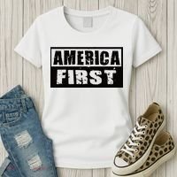 America First Women's T-Shirt thumb 3