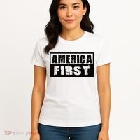 America First Women's T-Shirt thumb 4