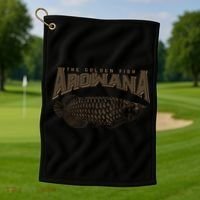 Arowana Fish Golf Towel thumb 1
