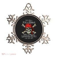 All Fun And Games Until Someone Loses An Eye Funny Pirate Ornament thumb 0