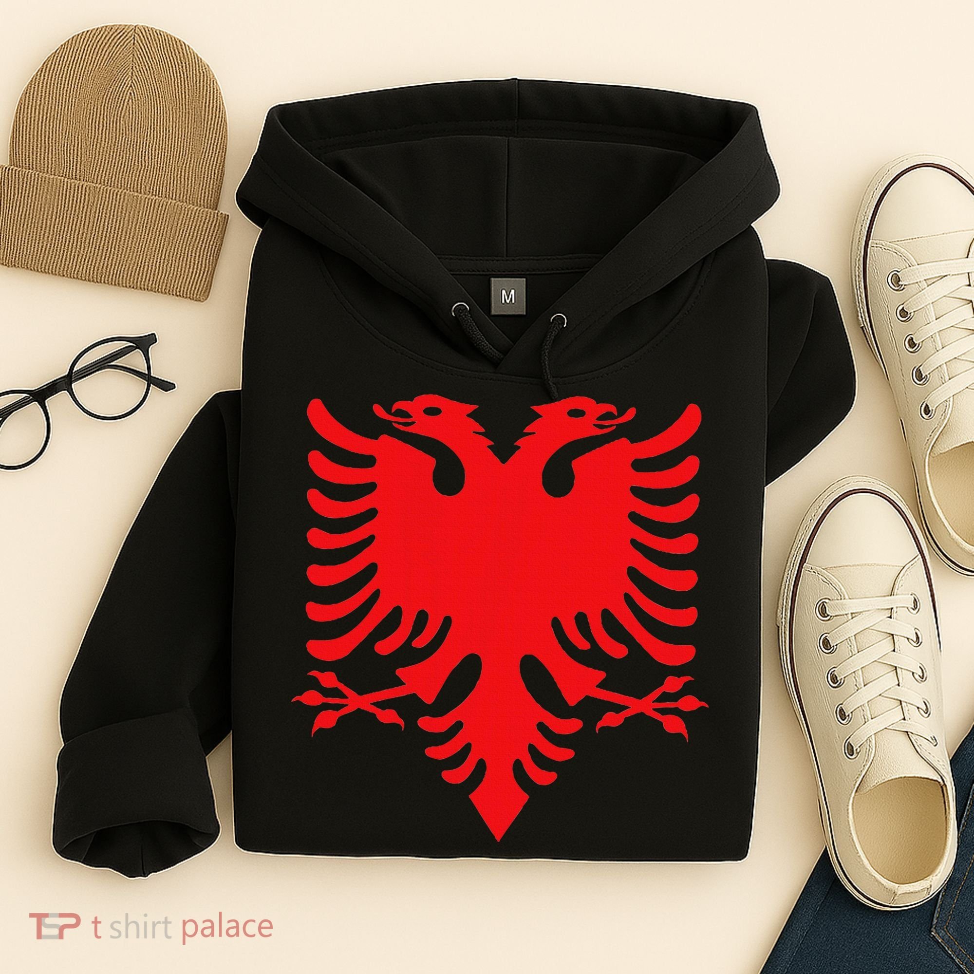 Albania Flag Albanian Eagle Hoodie