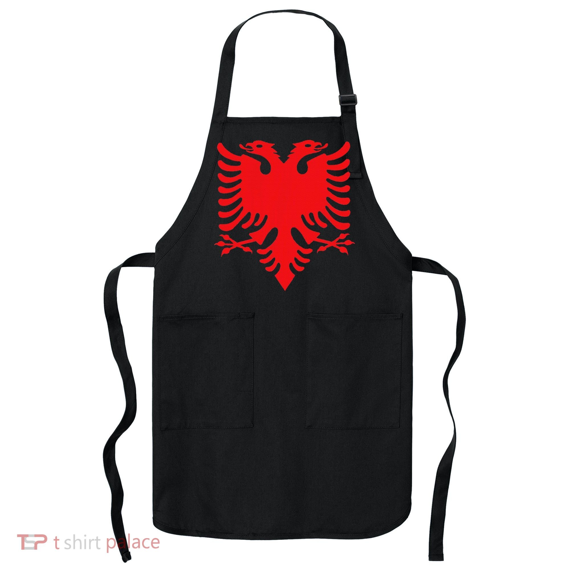 Albania Flag Albanian Eagle Apron