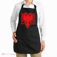 Albania Flag Albanian Eagle Apron thumb 2
