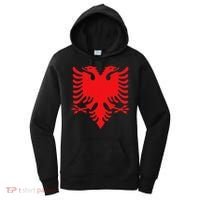 Albania Flag Albanian Eagle Women's Hoodie thumb 0