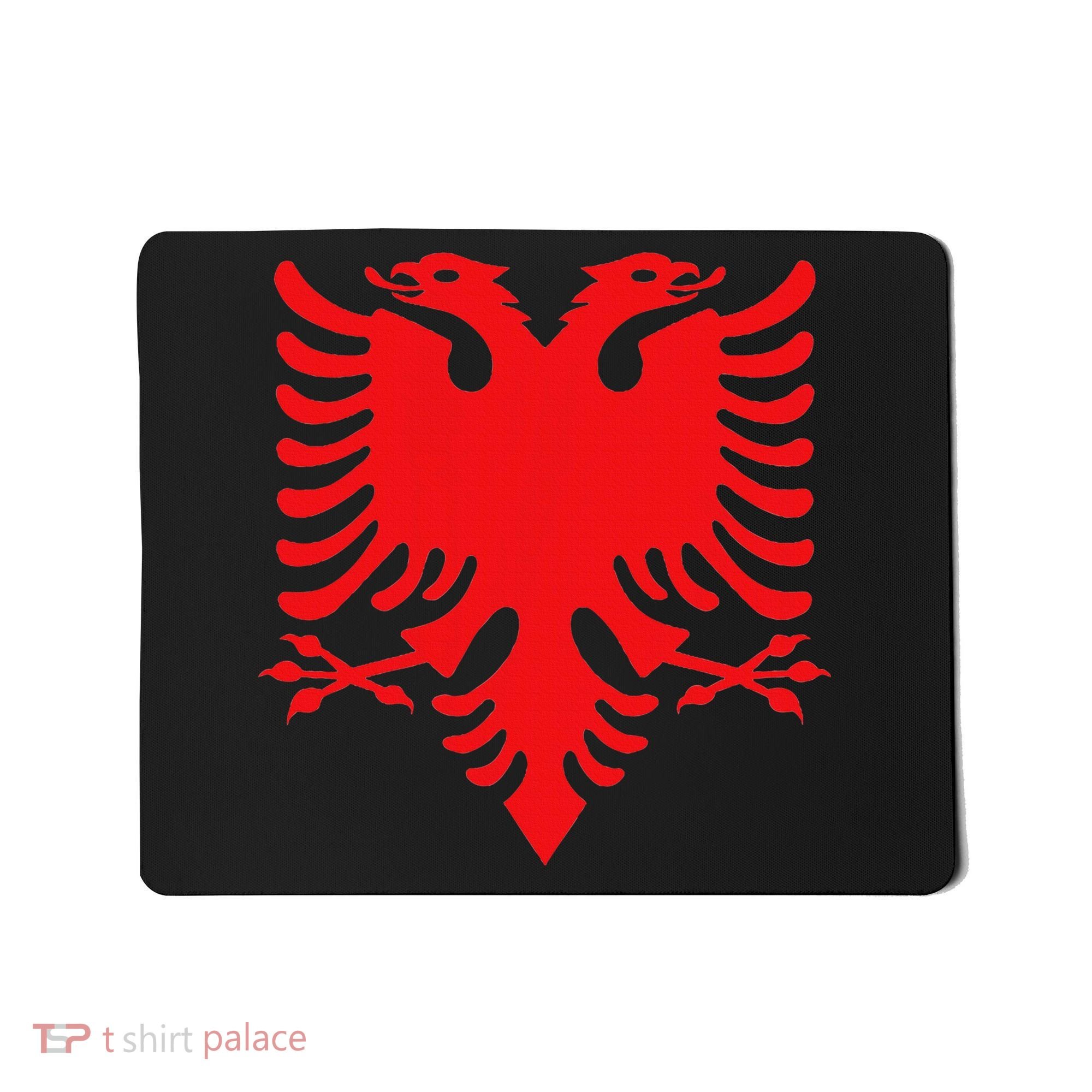 Albania Flag Albanian Eagle Mousepad