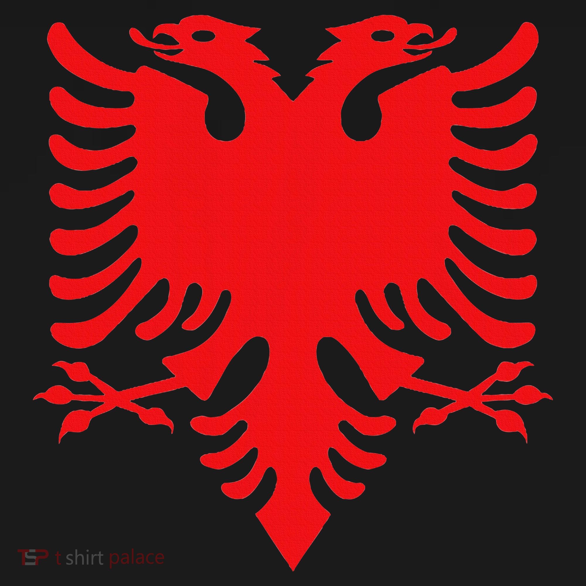 Albania Flag Albanian Eagle Mousepad