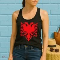 Albania Flag Albanian Eagle Women's Tank Top thumb 2