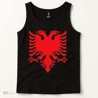 Albania Flag Albanian Eagle Tank Top thumb 2