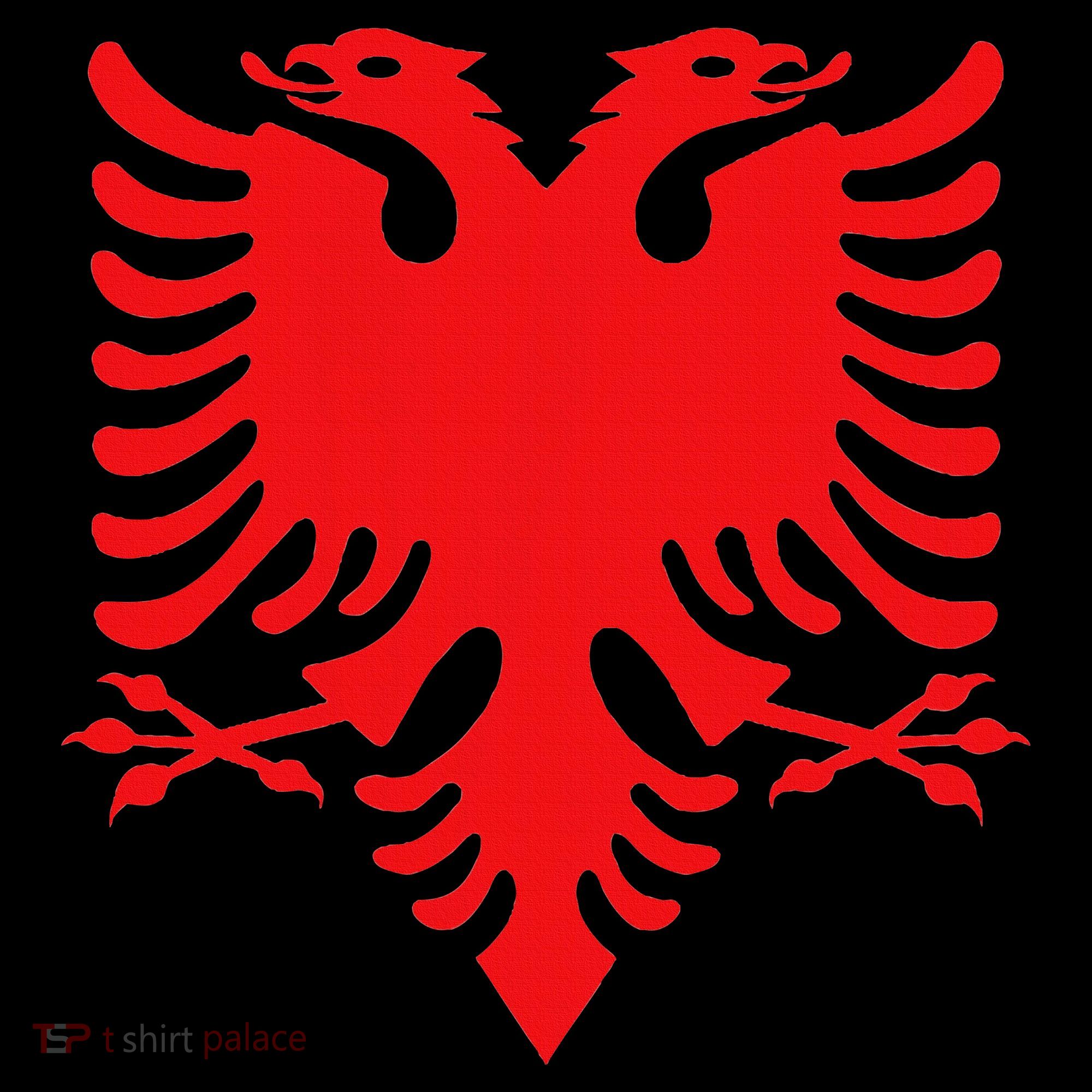 Albania Flag Albanian Eagle Visor