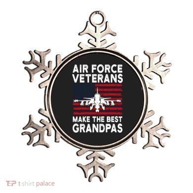 American Flag Air Force Veteran Makes Best Grandpa Gift Ornament