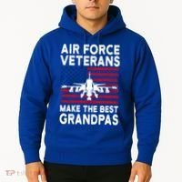 American Flag Air Force Veteran Makes Best Grandpa Gift Hoodie thumb 2