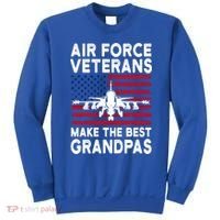 American Flag Air Force Veteran Makes Best Grandpa Gift Sweatshirt thumb 0