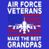 American Flag Air Force Veteran Makes Best Grandpa Gift T-Shirt thumb 7