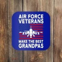 American Flag Air Force Veteran Makes Best Grandpa Gift Coaster thumb 0