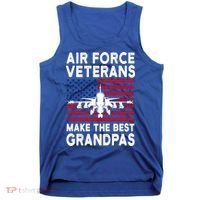 American Flag Air Force Veteran Makes Best Grandpa Gift Tank Top thumb 0
