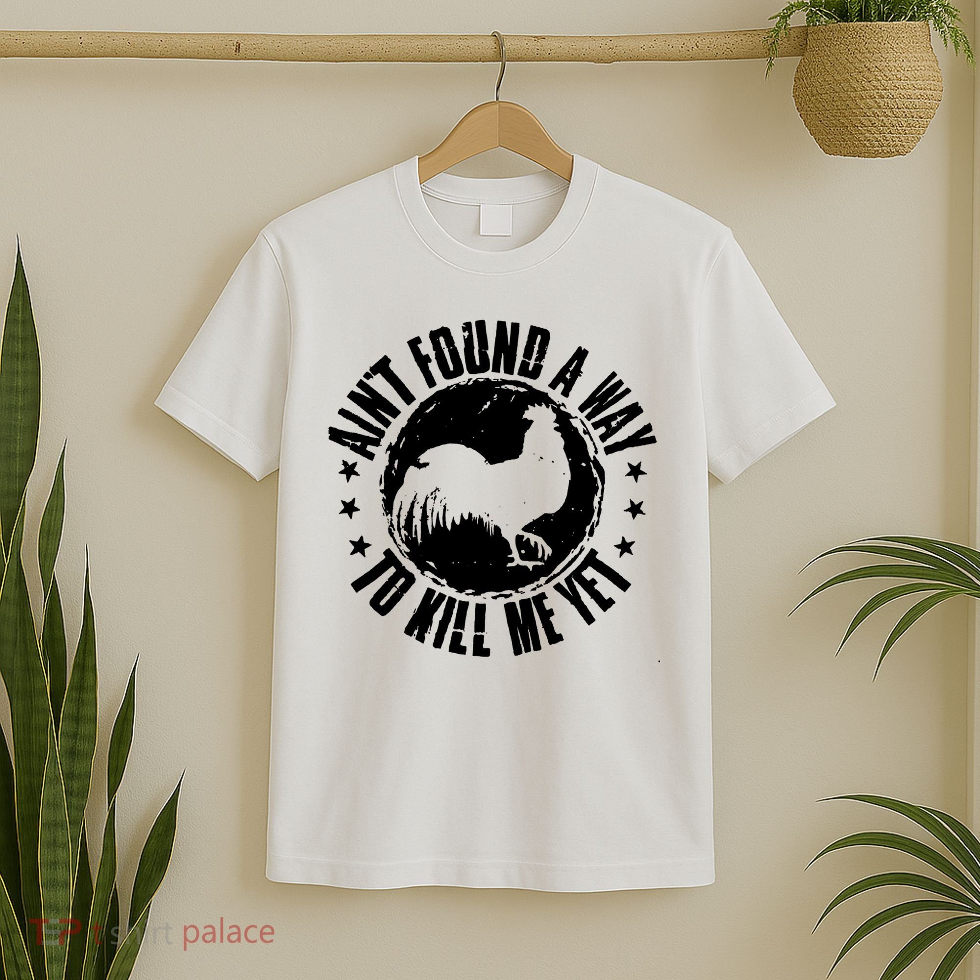 Ain't Found A Way To Kill Me Yet Vintage Rooster T-Shirt