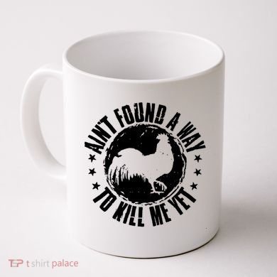 Ain't Found A Way To Kill Me Yet Vintage Rooster Coffee Mug