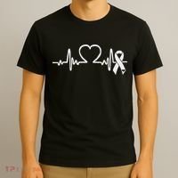 Atrial Fibrillation American Heart Disease Awareness T-Shirt thumb 3