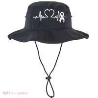 Atrial Fibrillation American Heart Disease Awareness Bucket Hat thumb 0