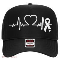 Atrial Fibrillation American Heart Disease Awareness Hat thumb 0