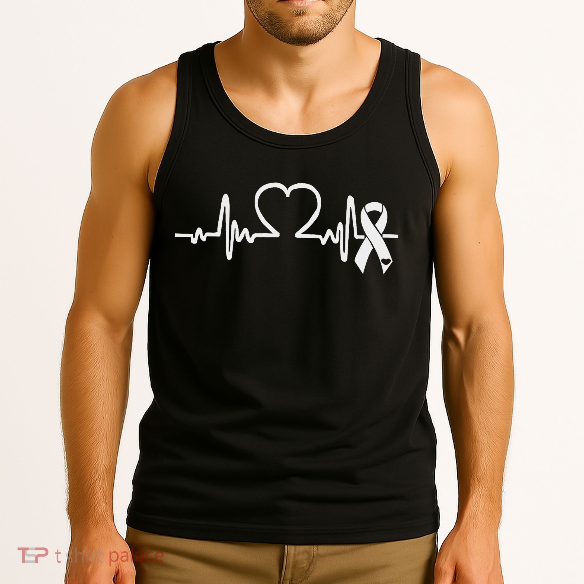 Atrial Fibrillation American Heart Disease Awareness Tank Top