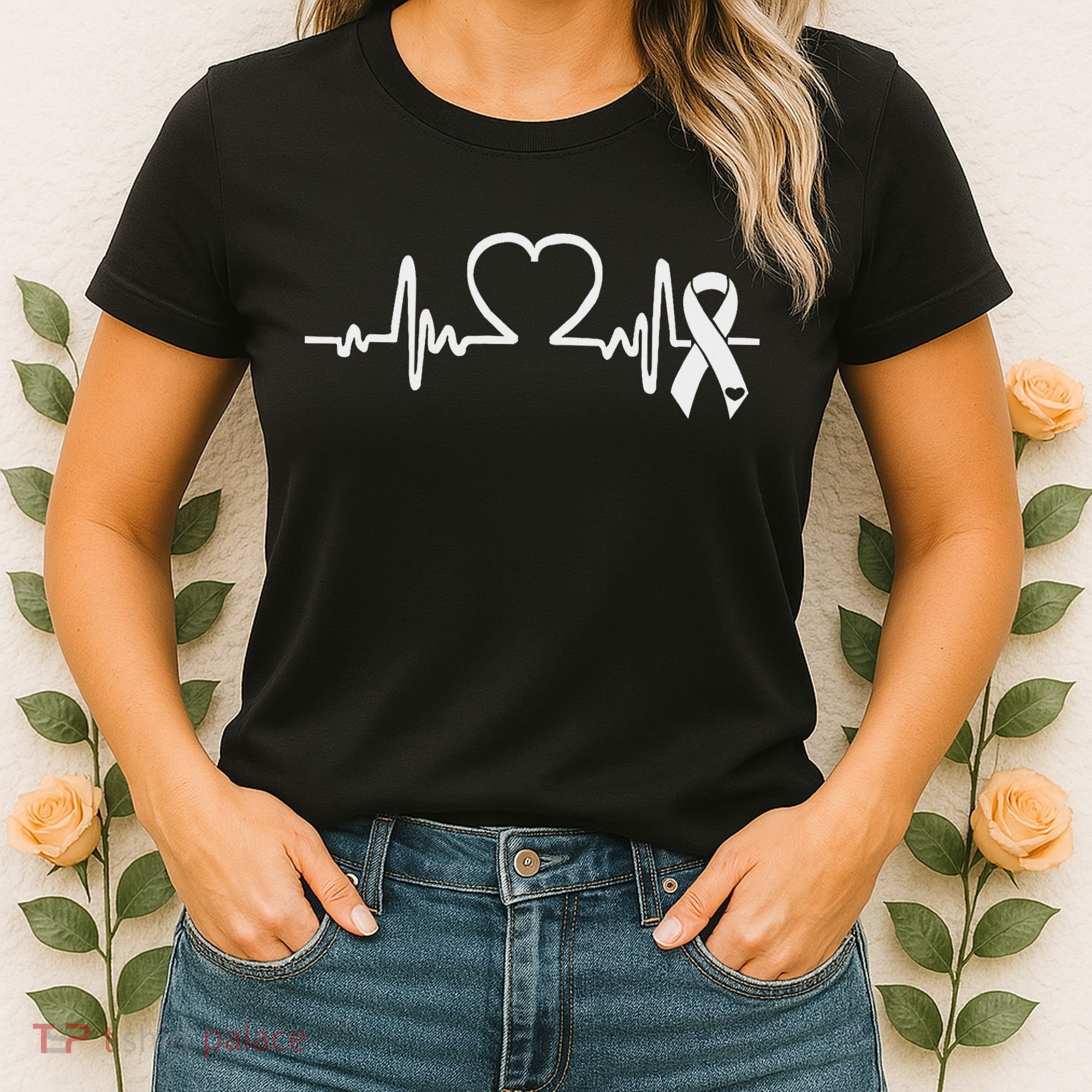Atrial Fibrillation American Heart Disease Awareness Women's T-Shirt