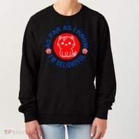 As Far As I Know Im Delightful Cute Kitty Owner Humor Women's Sweatshirt thumb 0