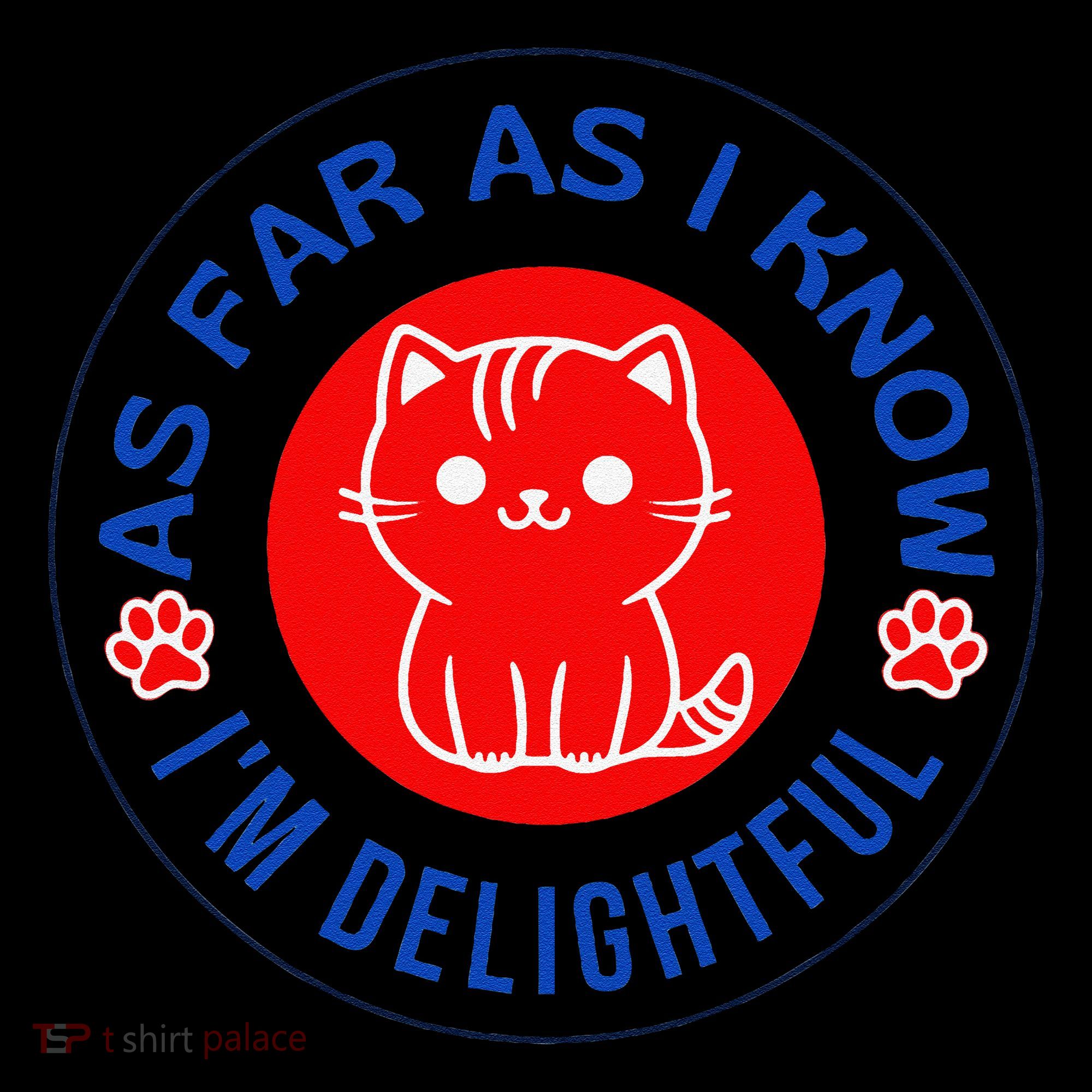 As Far As I Know Im Delightful Cute Kitty Owner Humor Women's Hoodie