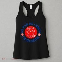 As Far As I Know Im Delightful Cute Kitty Owner Humor Women's Tank Top thumb 3