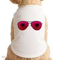 Albania Flag Aviator Sunglasses Doggie Tank thumb 0