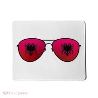 Albania Flag Aviator Sunglasses Mousepad thumb 0