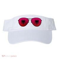 Albania Flag Aviator Sunglasses Visor thumb 0