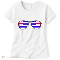 Ajaria Flag Aviator Sunglasses Women's T-Shirt thumb 0