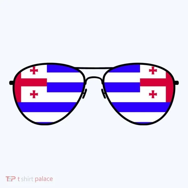 Ajaria Flag Aviator Sunglasses Women's T-Shirt