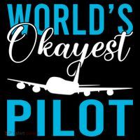 Airplane Flying Aircraft Worlds Okayest Pilot Cute Gift Coffee Mug thumb 5