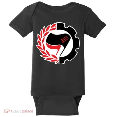 Anti Fascist Action Baby Bodysuit
