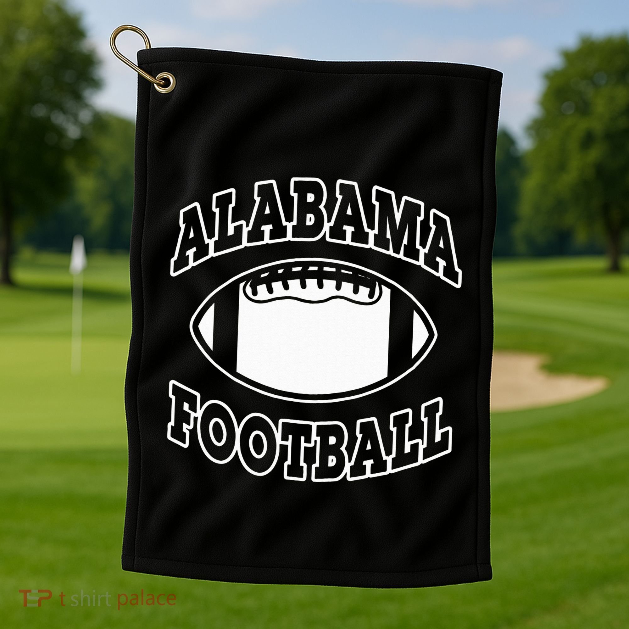Alabama Football Golf Towel