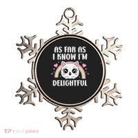 As Far As I Know Im Delightful Funny Kawaii Cat Ornament thumb 0