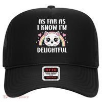 As Far As I Know Im Delightful Funny Kawaii Cat Hat thumb 0
