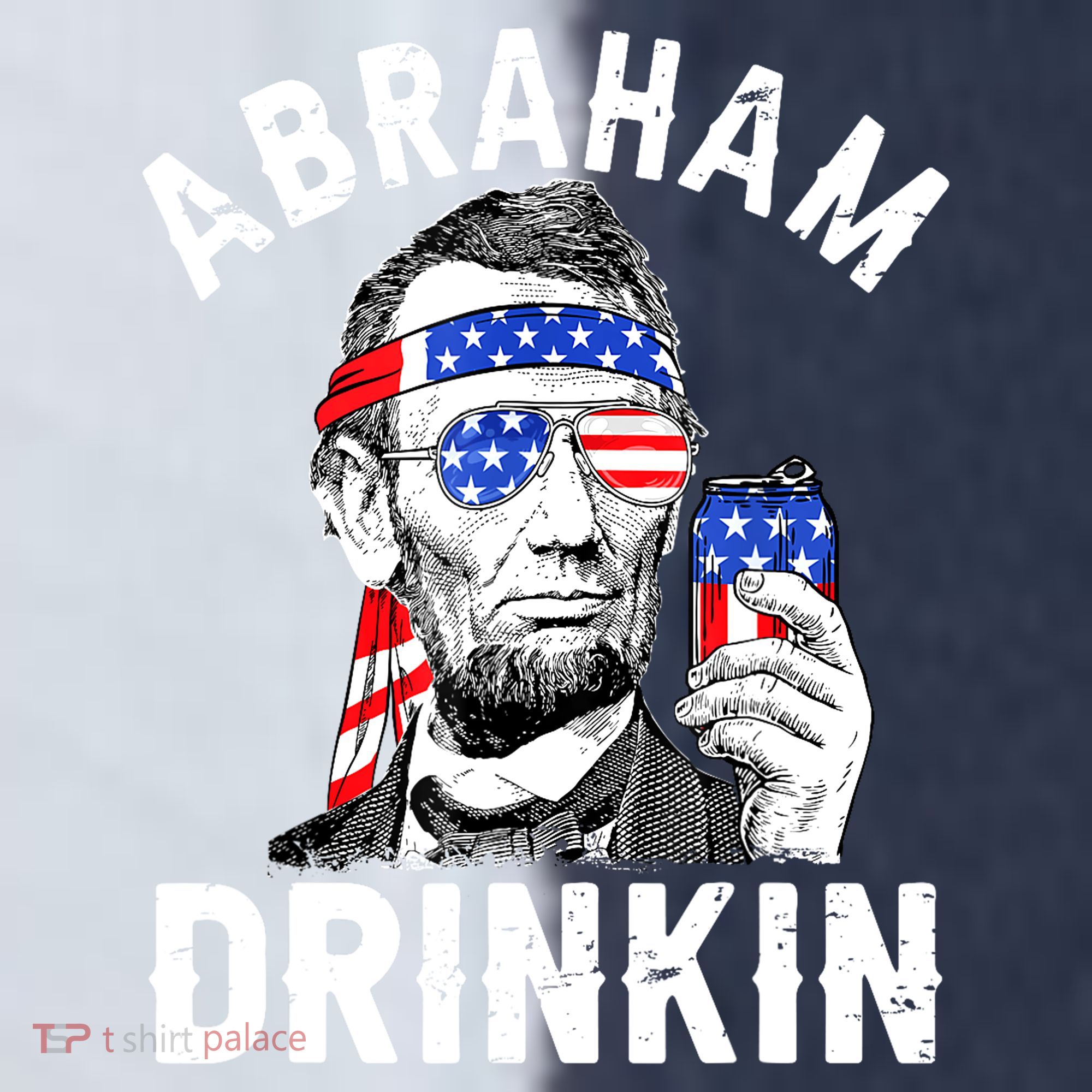 American Flag Abraham Drinking Merica Abe Lincoln Beer Lover Gift Sport-Tek Competitor United Soccer Jersey