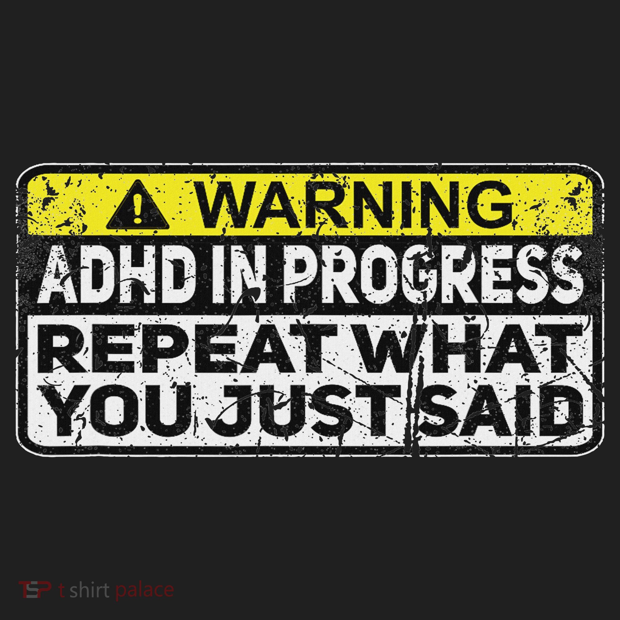 Adhd Funny Adhd In Progress Repeat What You Just Said Beanie