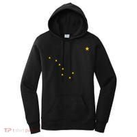Alaskan Flag | Alaska Pride Northern Lights Big Dipper Polaris Women's Hoodie thumb 0
