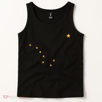 Alaskan Flag | Alaska Pride Northern Lights Big Dipper Polaris Tank Top thumb 2