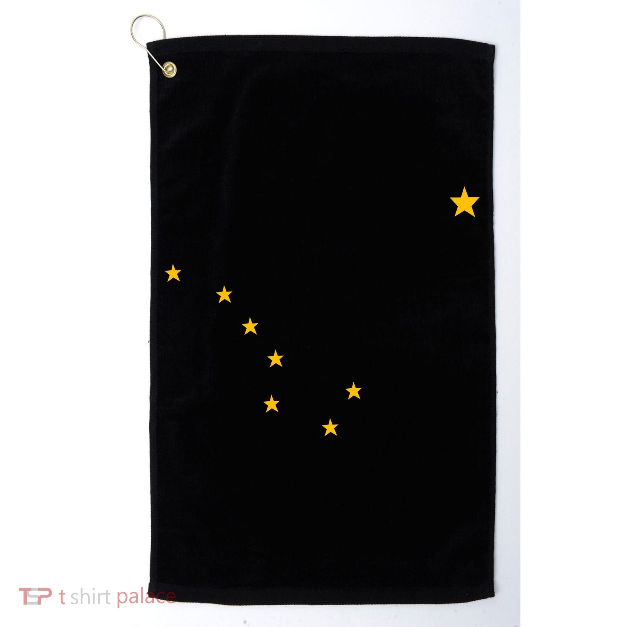 Alaskan Flag | Alaska Pride Northern Lights Big Dipper Polaris Golf Towel