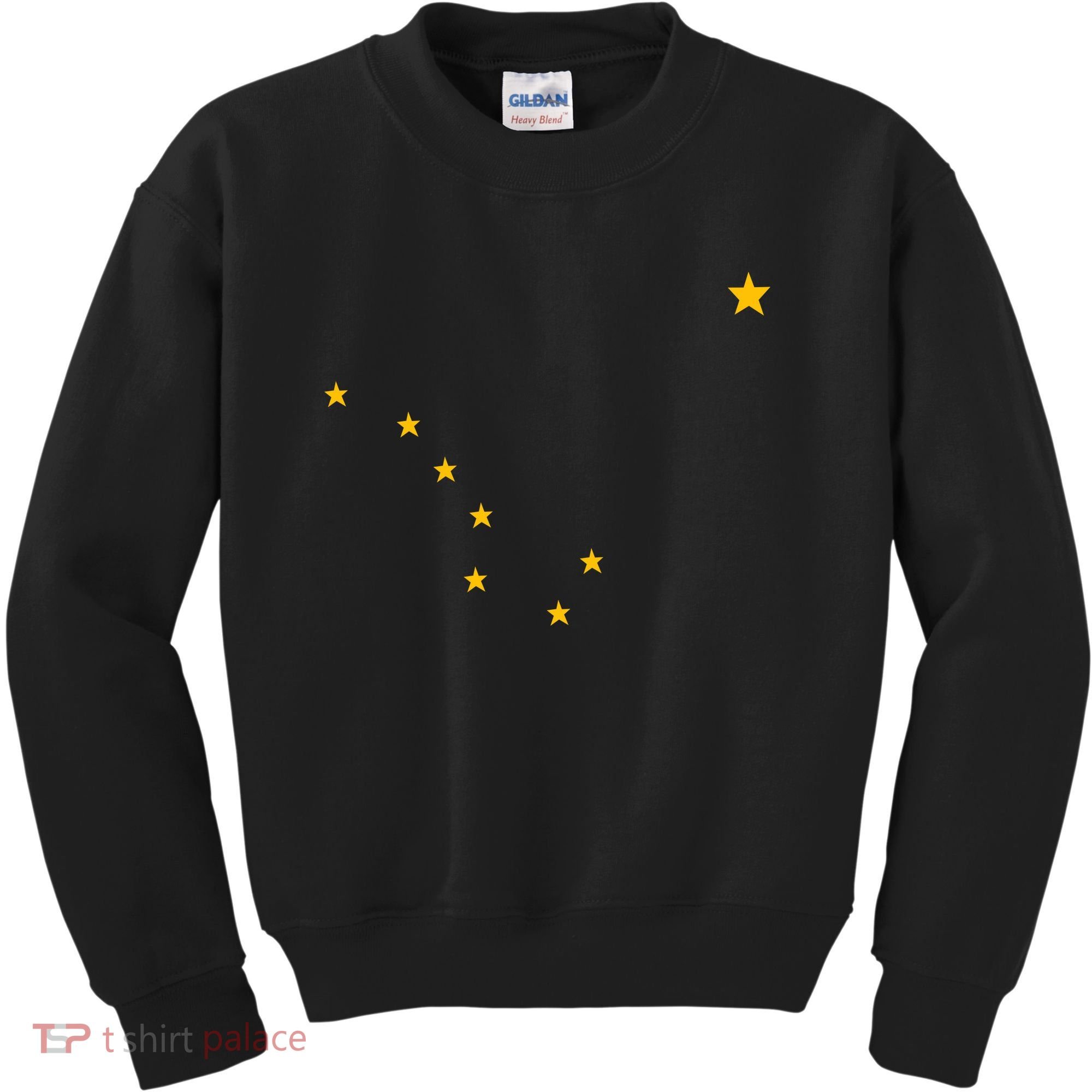 Alaskan Flag | Alaska Pride Northern Lights Big Dipper Polaris Kids Sweatshirt