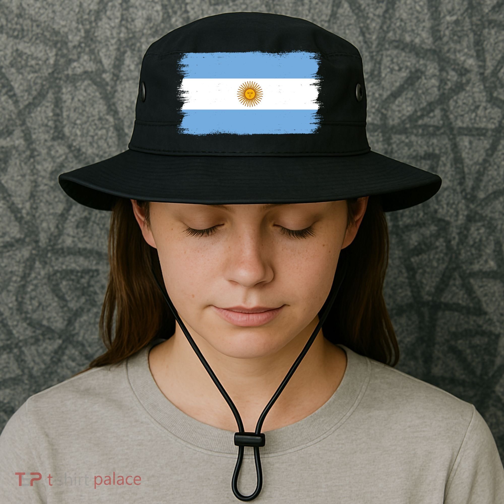 Argentinian Flag Argentina Gift Bucket Hat