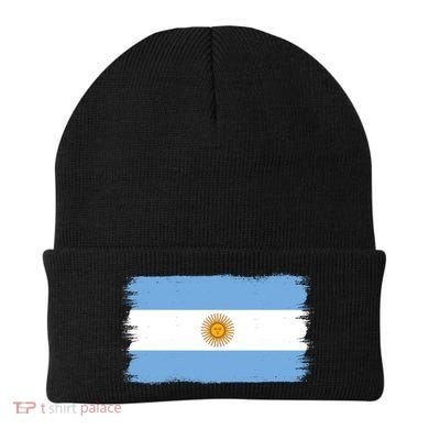 Argentinian Flag Argentina Gift Beanie