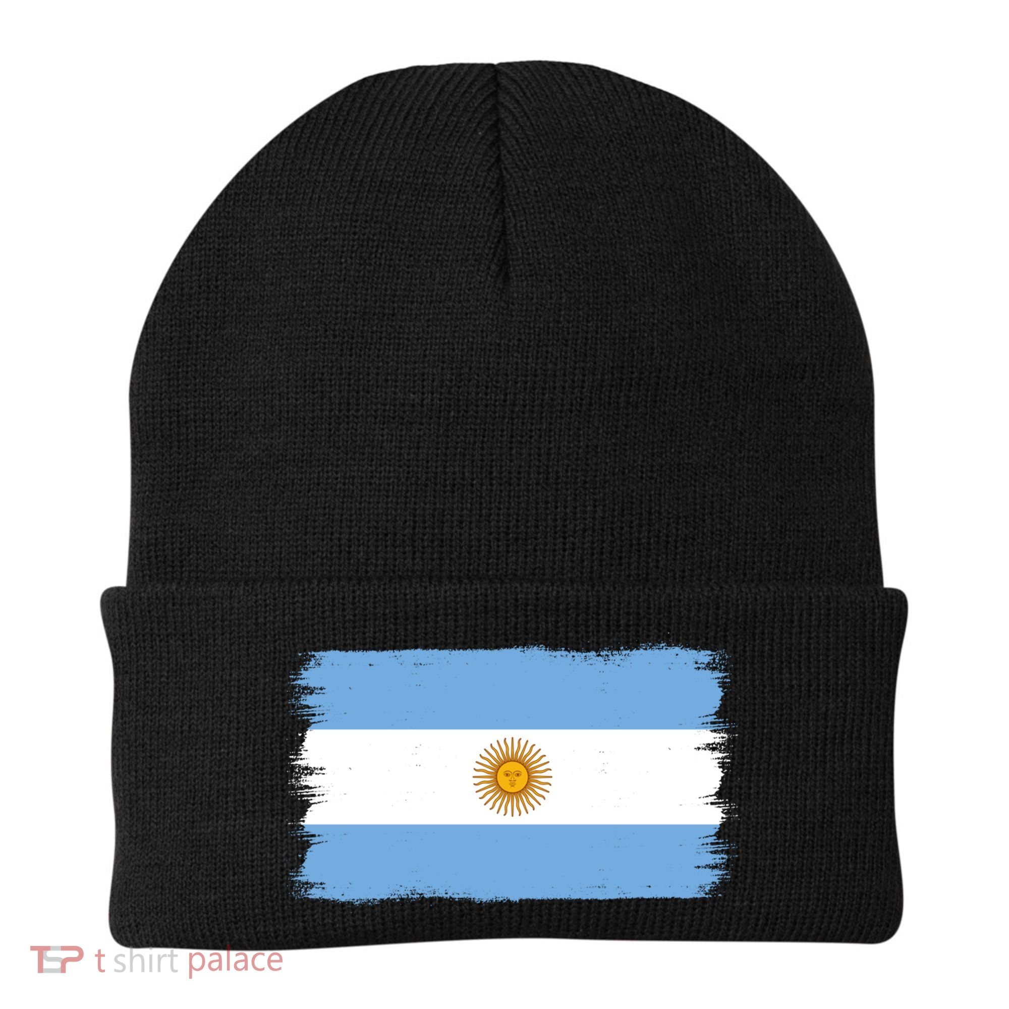Argentinian Flag Argentina Gift Beanie